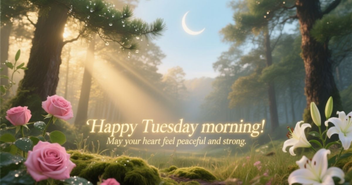 Beautiful Good Morning Tuesday Blessings