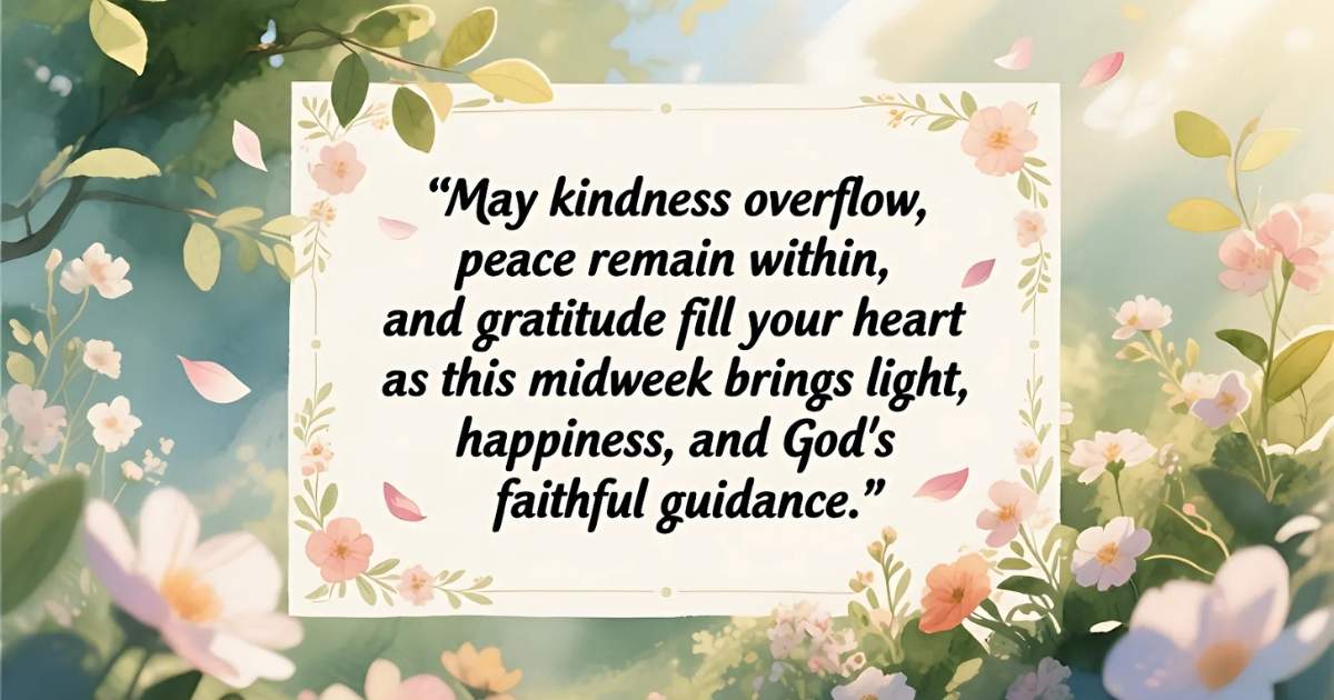 Beautiful Wednesday Blessings
