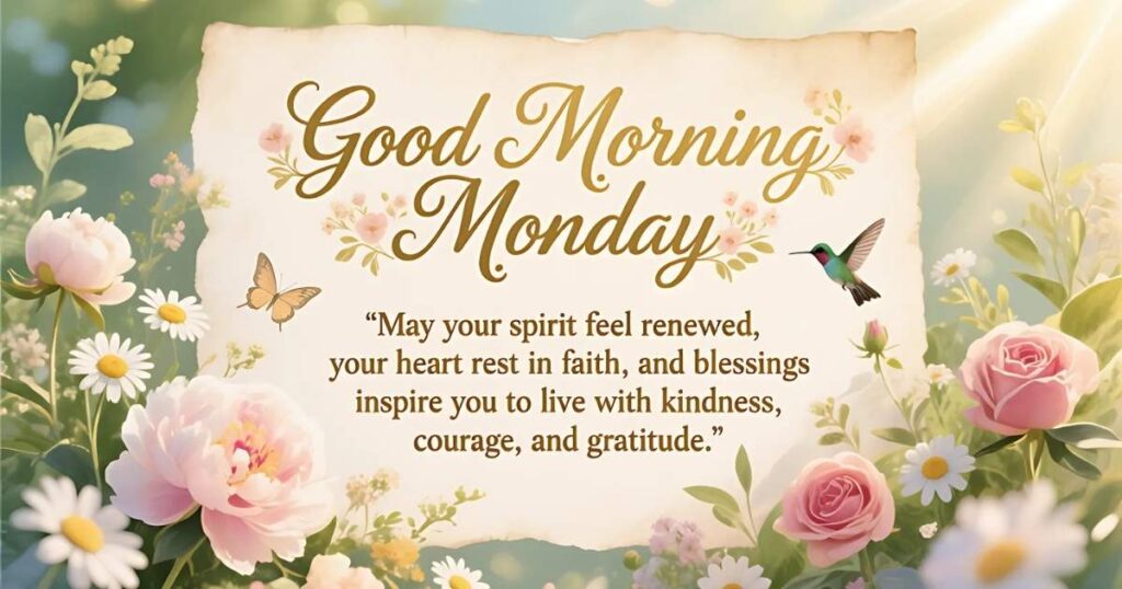 Delightful Blessings And Greetings For A Good Monday