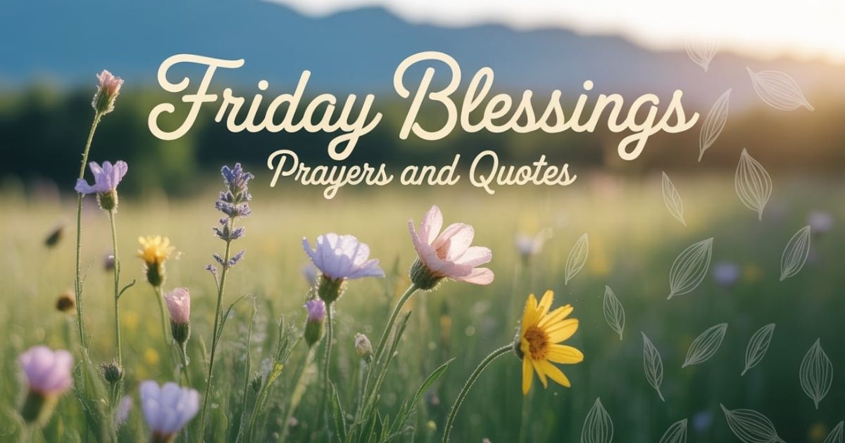 Friday Blessings