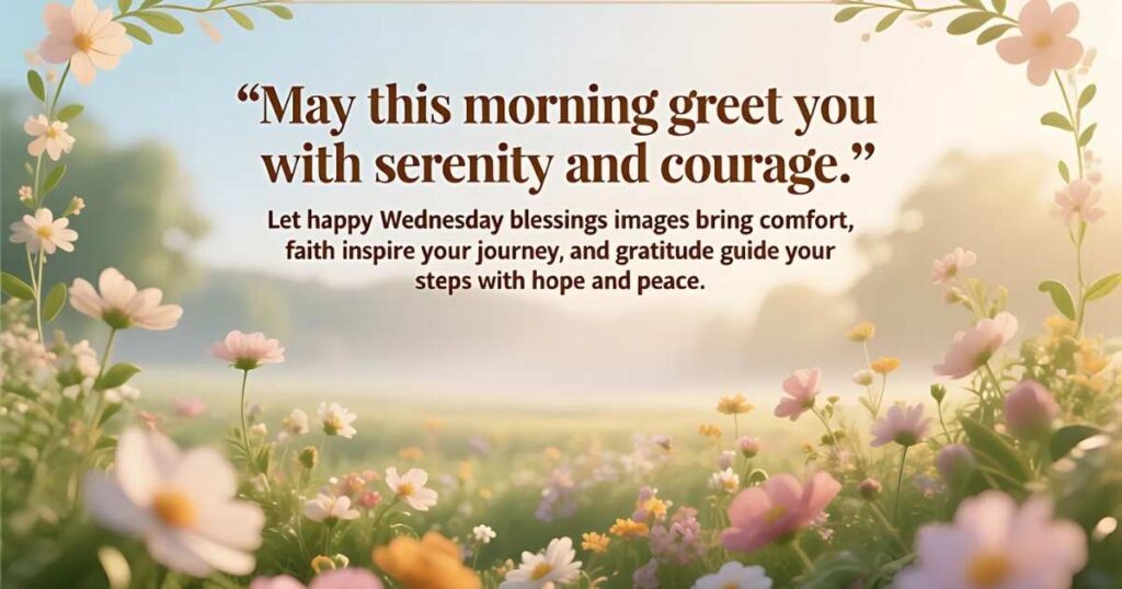 Good Morning And Happy Wednesday Blessings Images