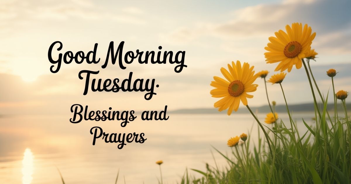 Good Morning Tuesday Blessings