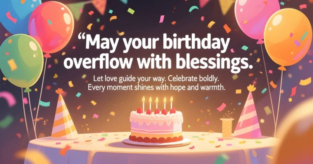 Happy Birthday Blessings Quotes