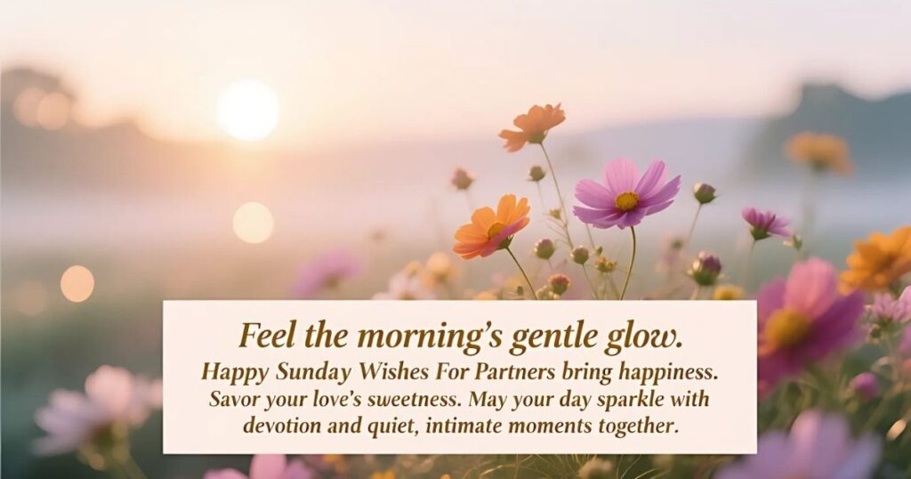 Happy Sunday Wishes For Partners