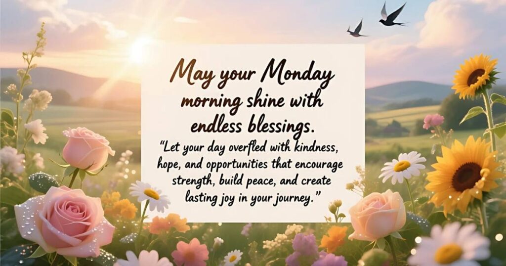 Monday Morning Blessings To Start Your Day
