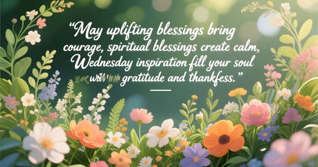 Motivational Wednesday Blessings