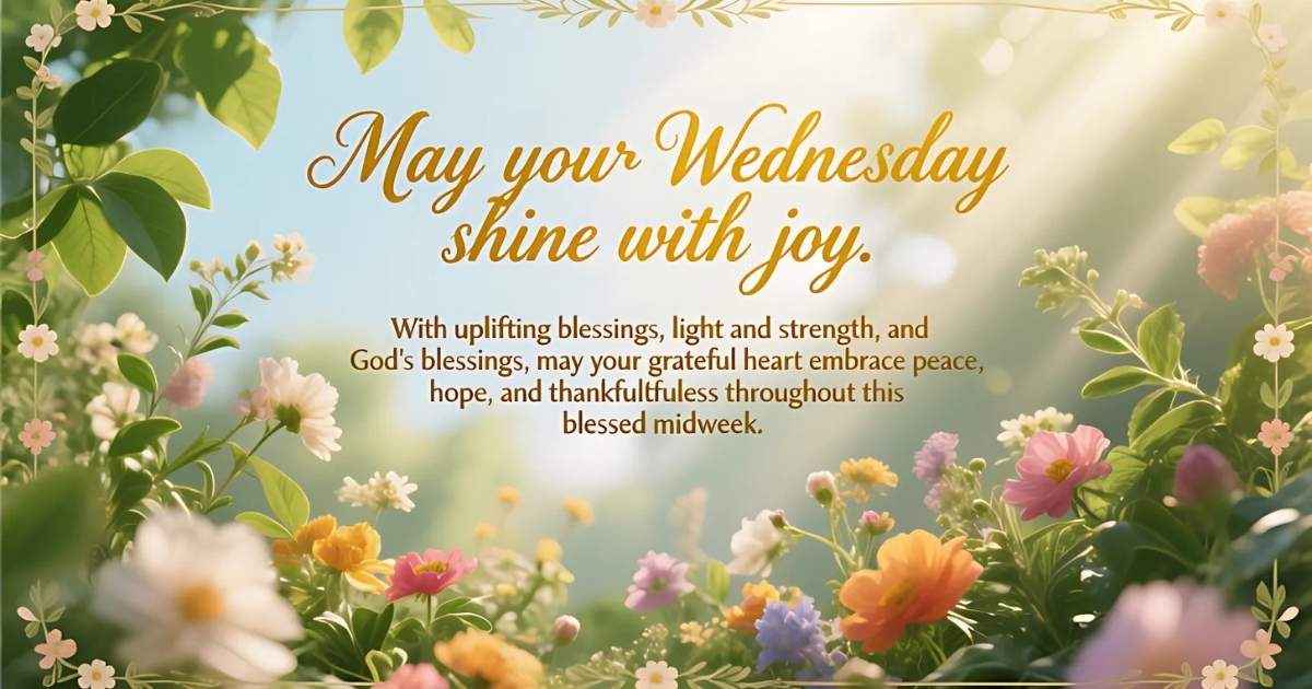 Positive Wednesday Blessings