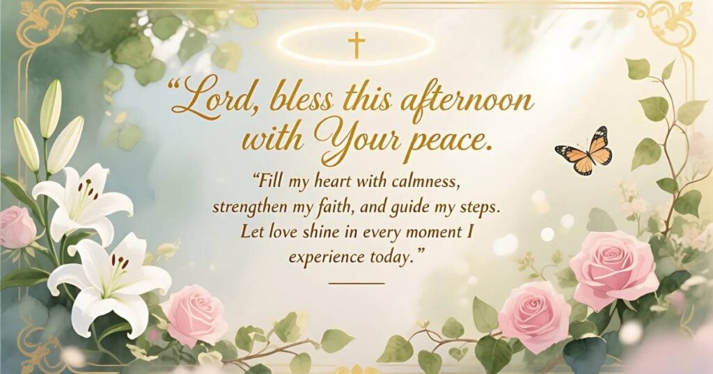Short Afternoon Prayers