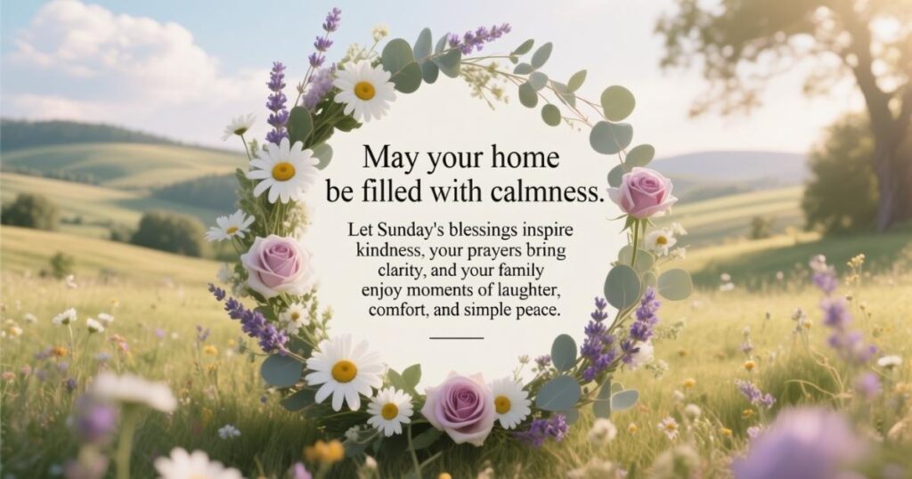 Sunday Prayers And Blessings For Family, Friends, And Loved Ones