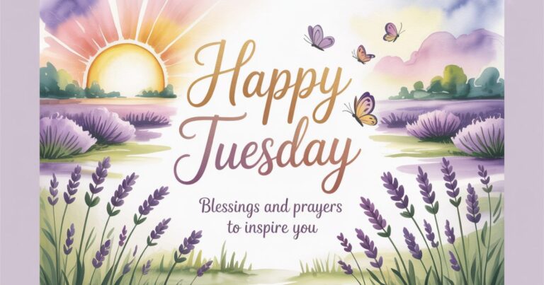 Tuesday Blessings and Prayers