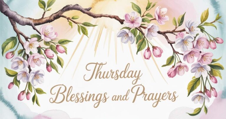 Thursday Blessings and Prayers