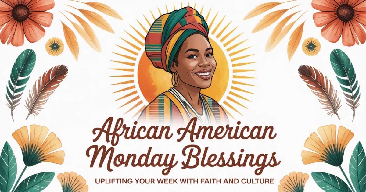 African American Monday Blessings