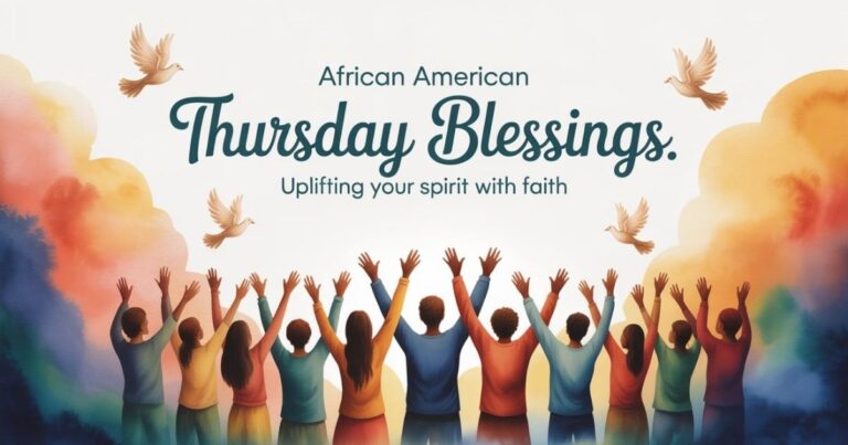 African American Thursday Blessings