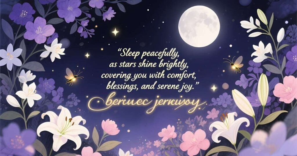 Good Night Blessings Quotes