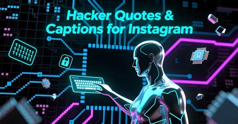 Hacker Quotes & Captions for Instagram