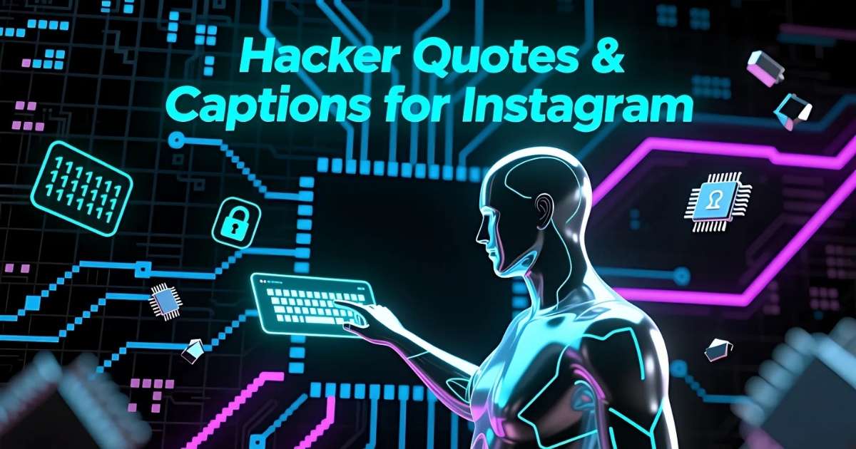 Hacker Quotes & Captions for Instagram