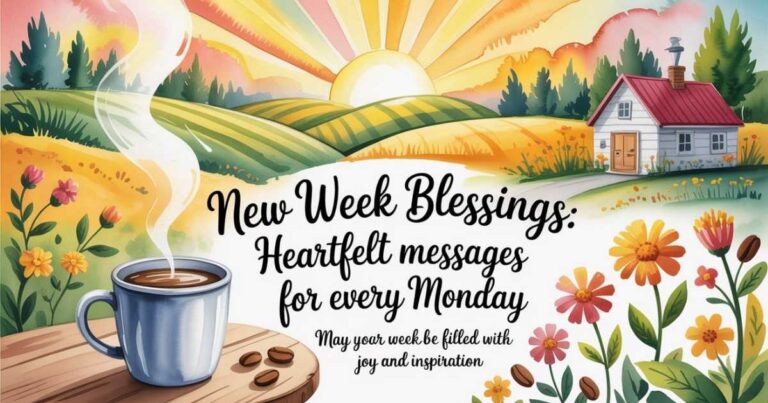 New Week Blessings