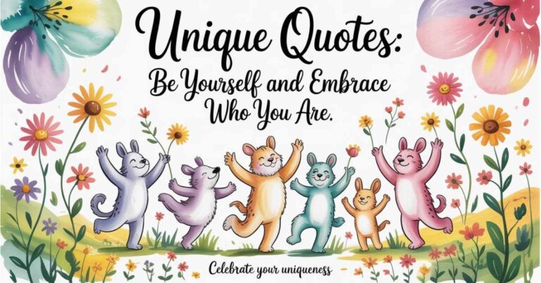 Unique Quotes
