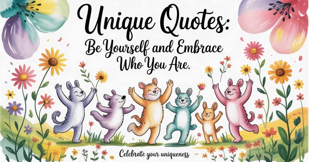 Unique Quotes