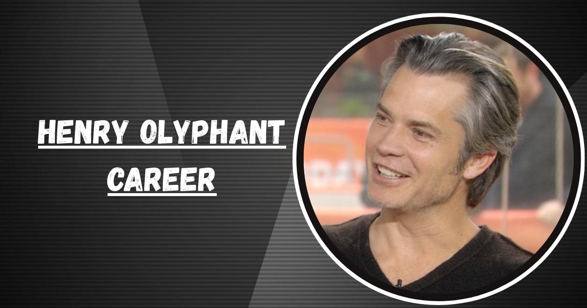 Henry Olyphant Career